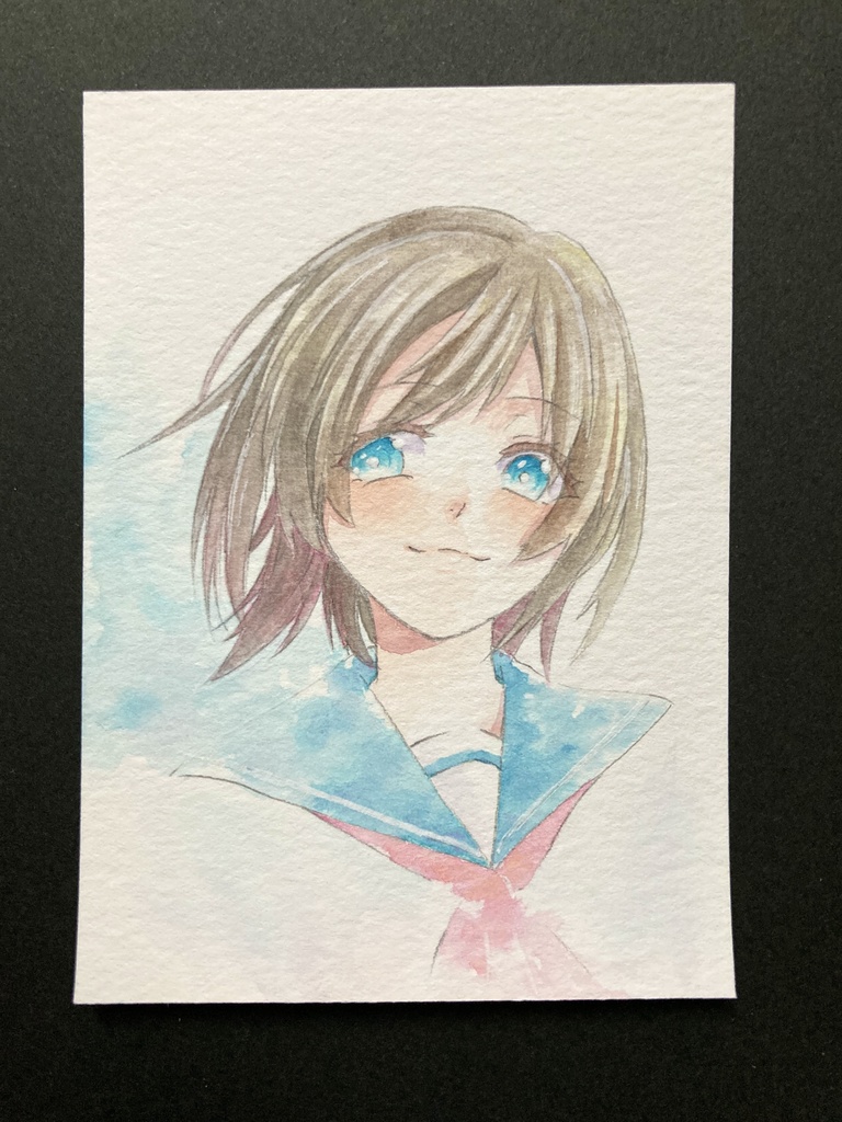 【ATC】 ドローイング 原画 【分離色メイン】