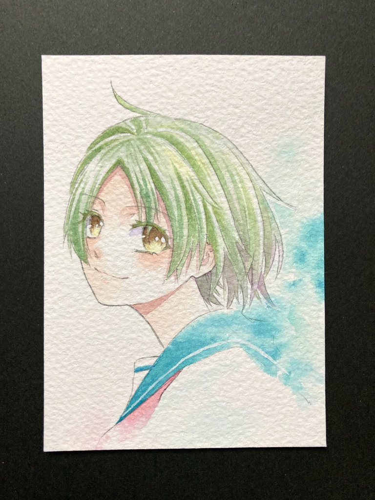 【ATC】 ドローイング 原画 【分離色メイン】