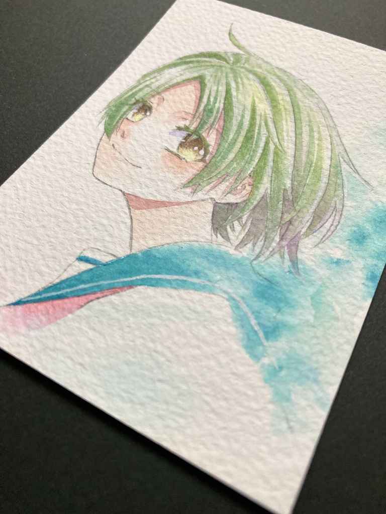 【ATC】 ドローイング 原画 【分離色メイン】