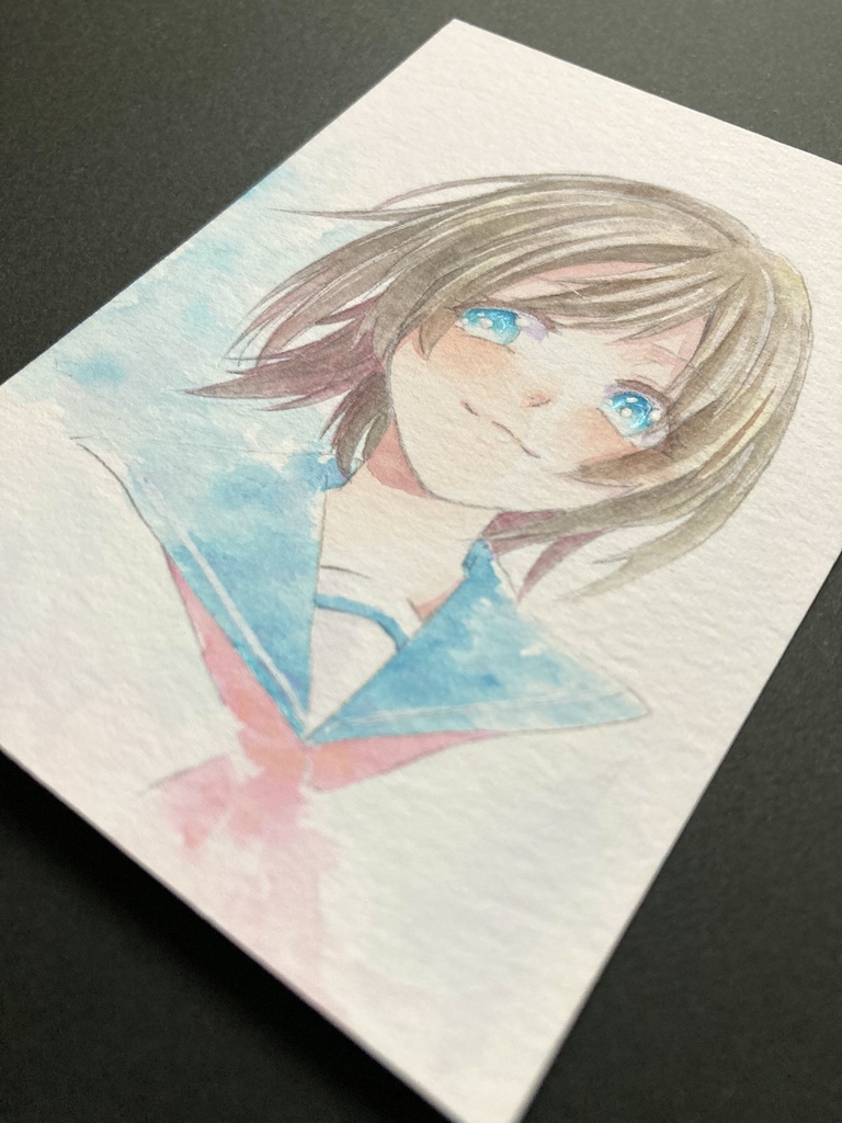 【ATC】 ドローイング 原画 【分離色メイン】