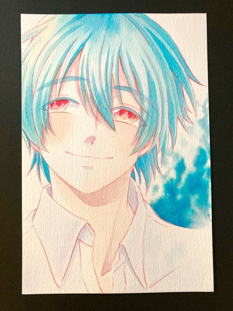 【ポストカード】ドローイング 原画 【カラーインク①】