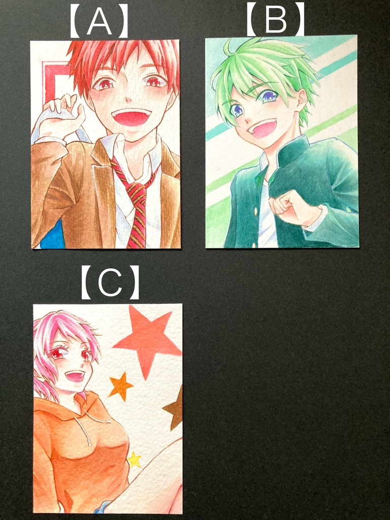 【ATC】カラーイラスト 原画 【カラーインクまとめ】