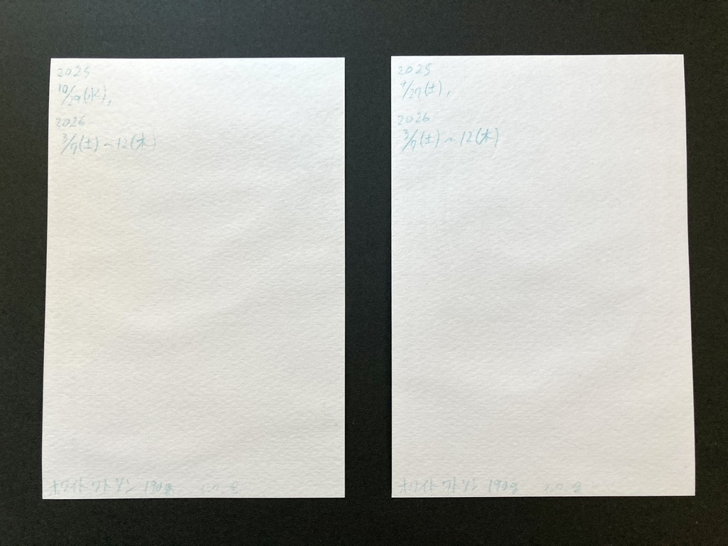 【ポストカード】ドローイング 原画 【カラーインク④】