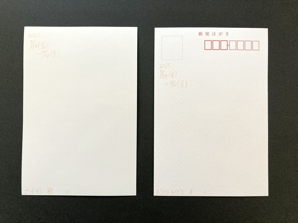 【ポストカード】ドローイング 原画 【水彩④】