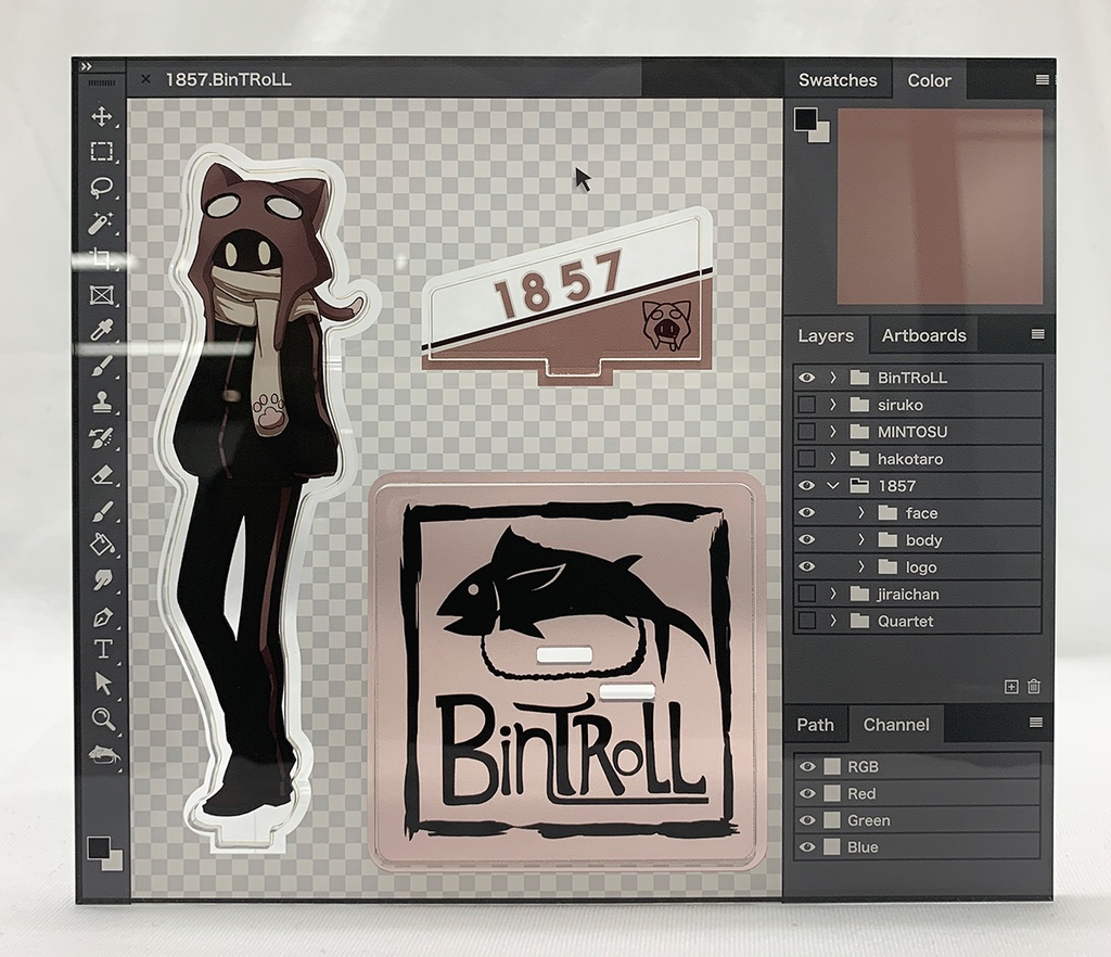 BinTRoLL】1857アクリルスタンド - bintroll公式 - BOOTH