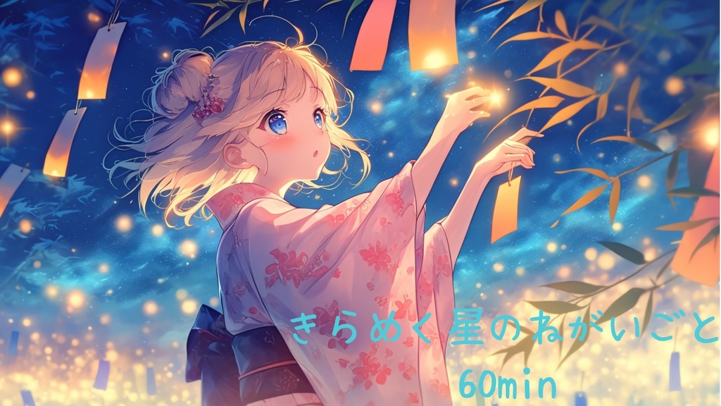 きらめく夜のねがいごと – Starlit Wishes