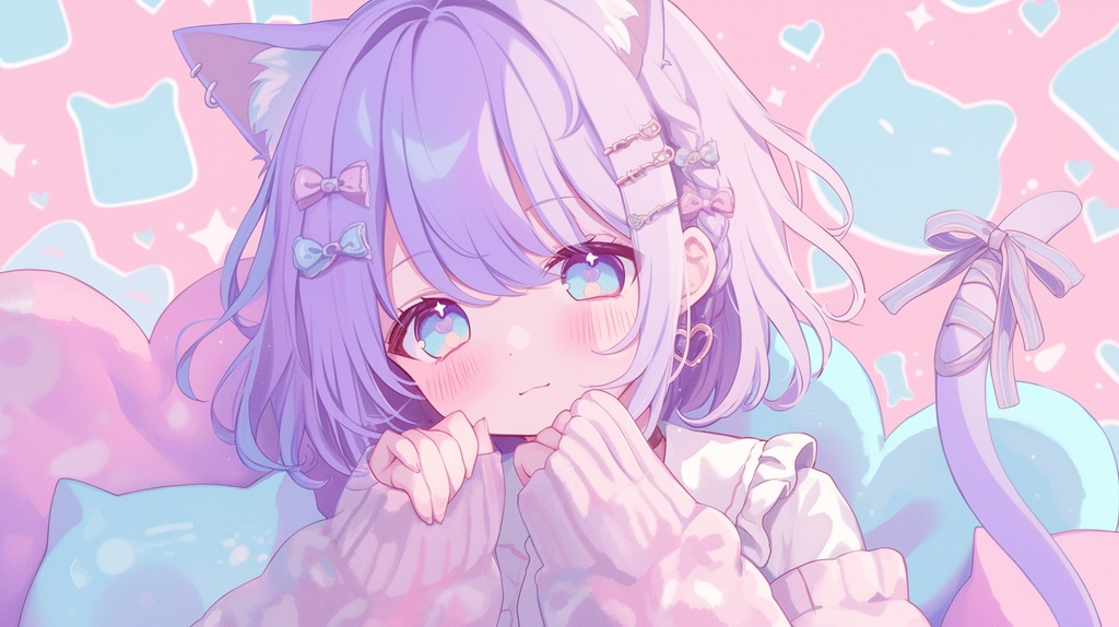 ふわもこにゃんこ