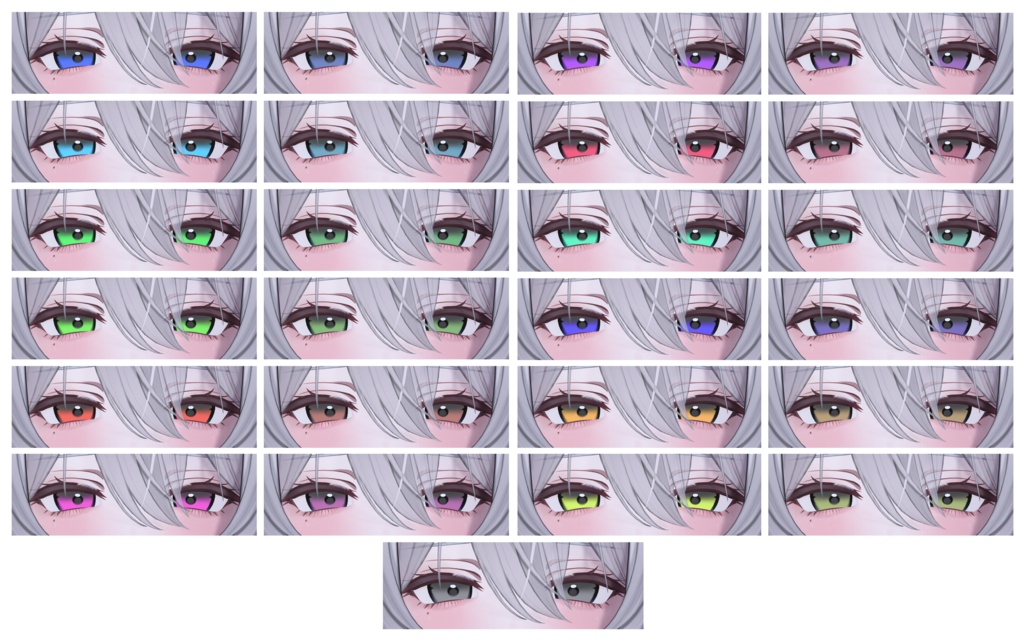 期間限定SALE【Milltina専用】Eye&Makeテクスチャ【25Color】