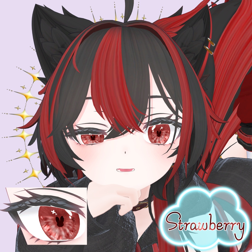 シロア対応*Bunny Bloom 🐰 Eye Texture【30Color】