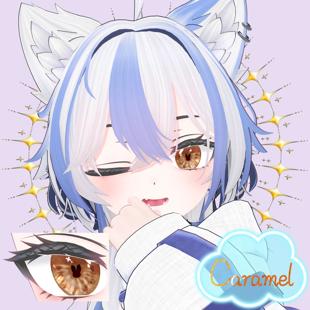 シロア対応*Bunny Bloom 🐰 Eye Texture【30Color】