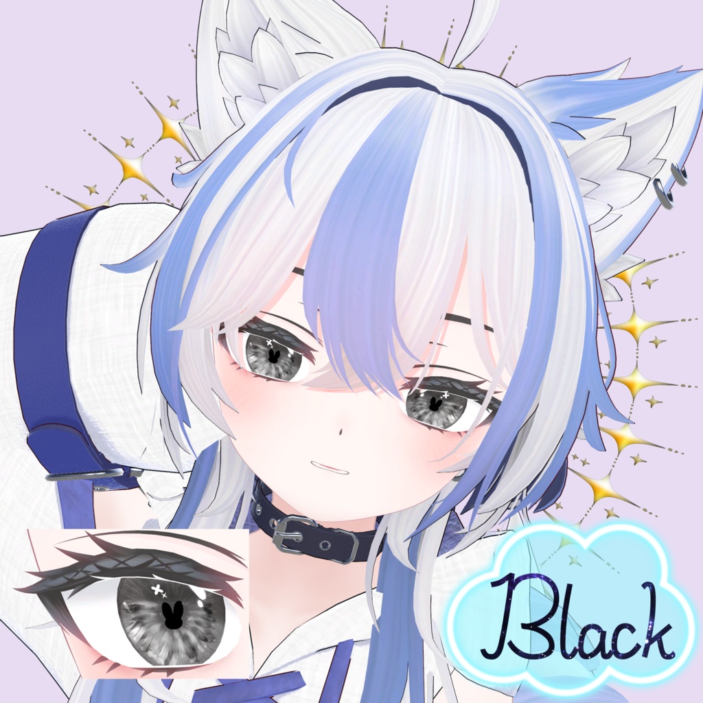 シロア対応*Bunny Bloom 🐰 Eye Texture【30Color】