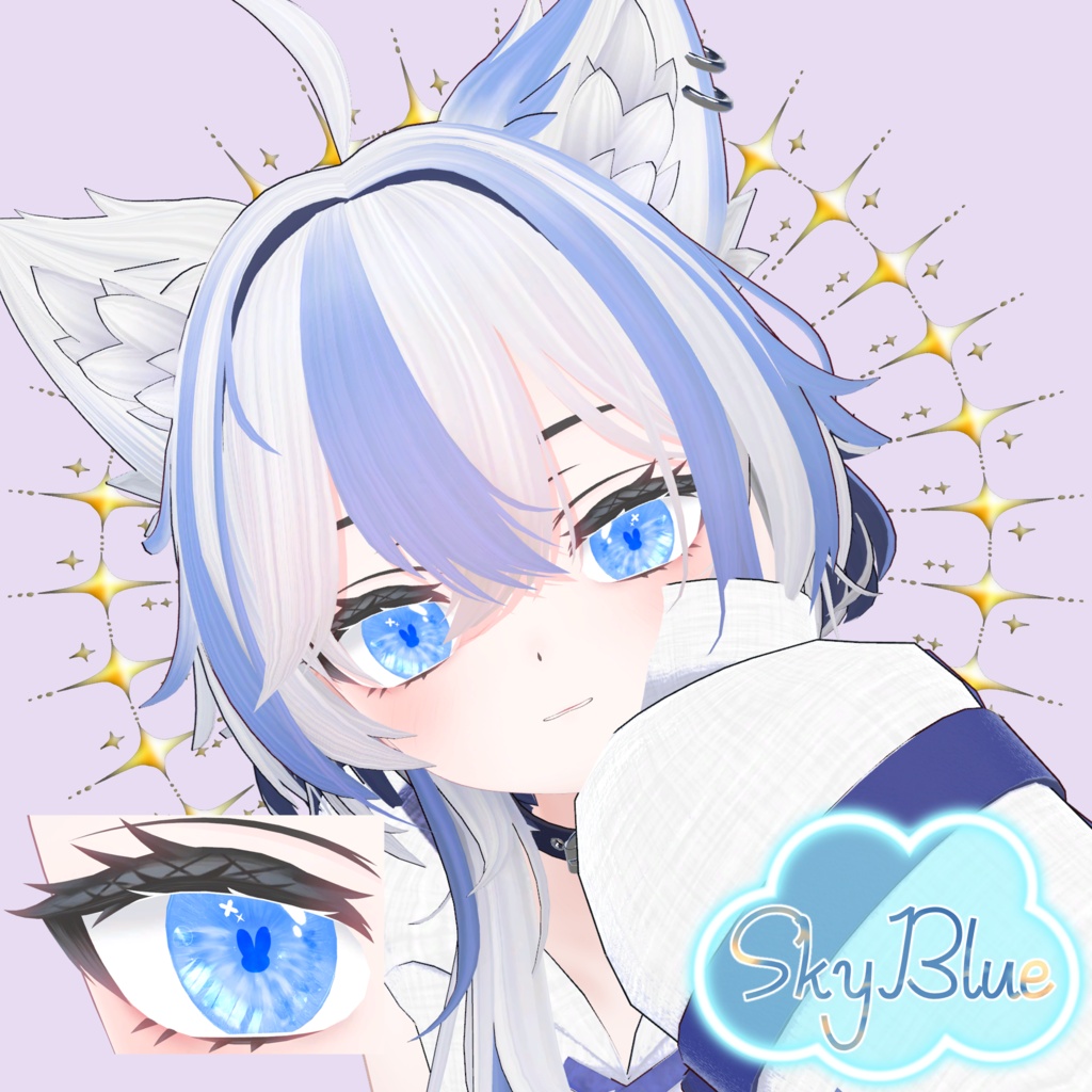 シロア対応*Bunny Bloom 🐰 Eye Texture【30Color】