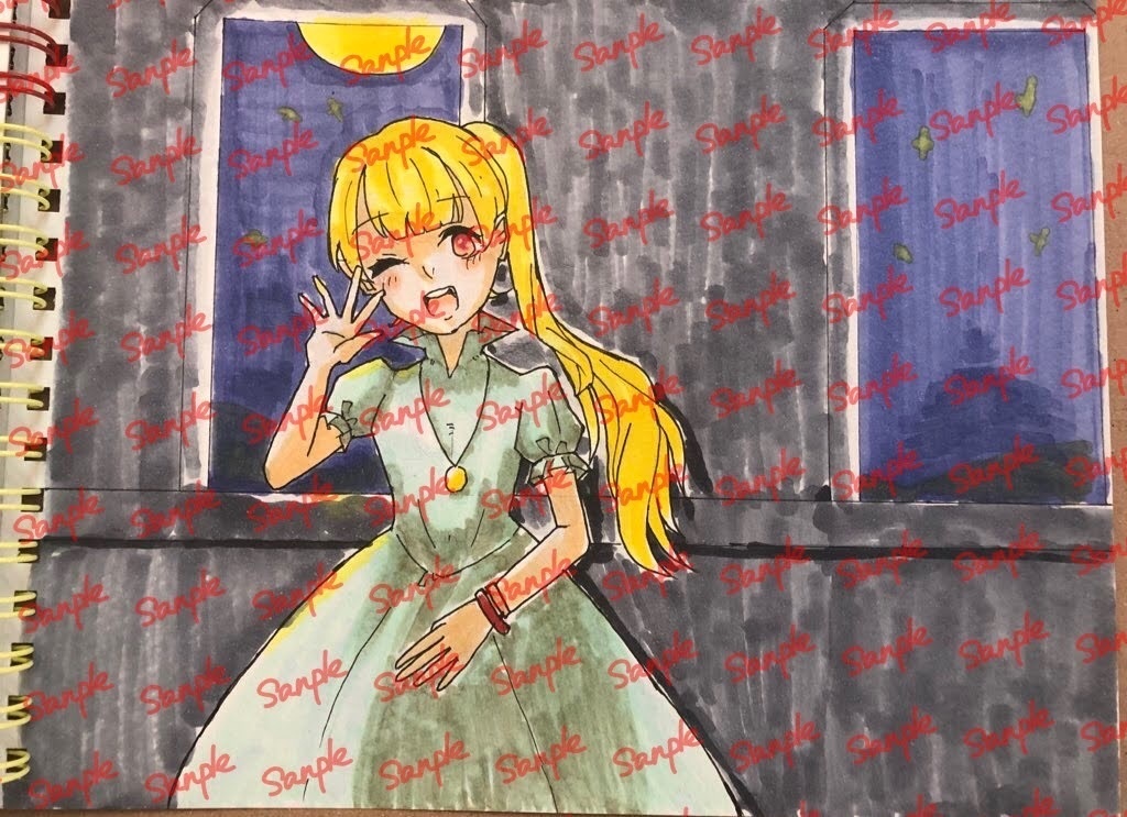 お試し販売(アナログイラスト)