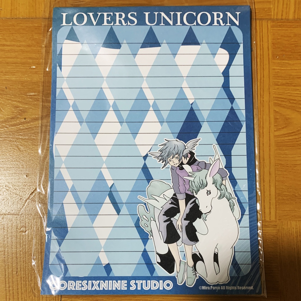 L-05　A5便せん「LOVERS UNICORN」