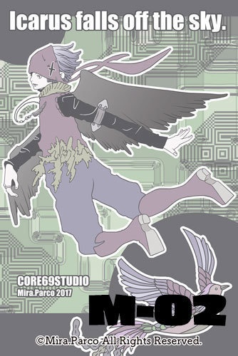 クロス巻きメモ帳 M-01~M-06