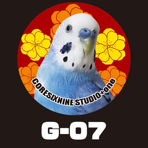 G-02~08 BIRD缶マグネット