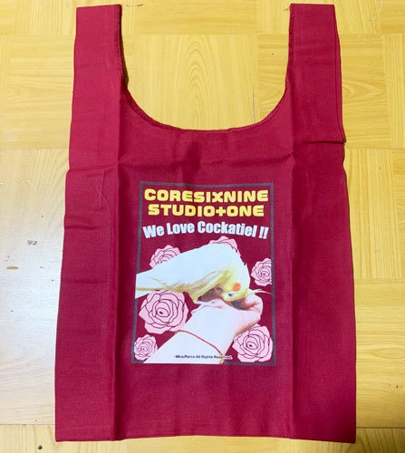 T-07 オカメインコマルシェトートバッグA