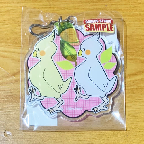 K-01 鳥さんアクリルキーホルダー