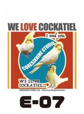 E-07・08 バード巾着