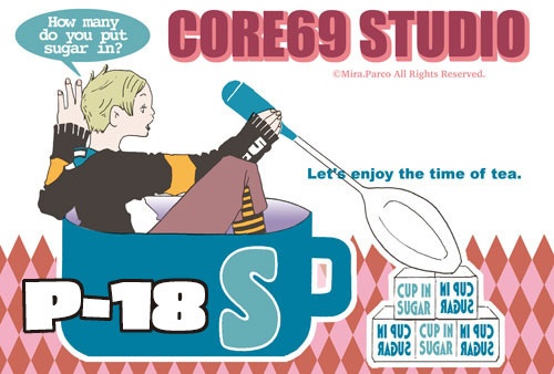 P-18~21 キラキラポストカード