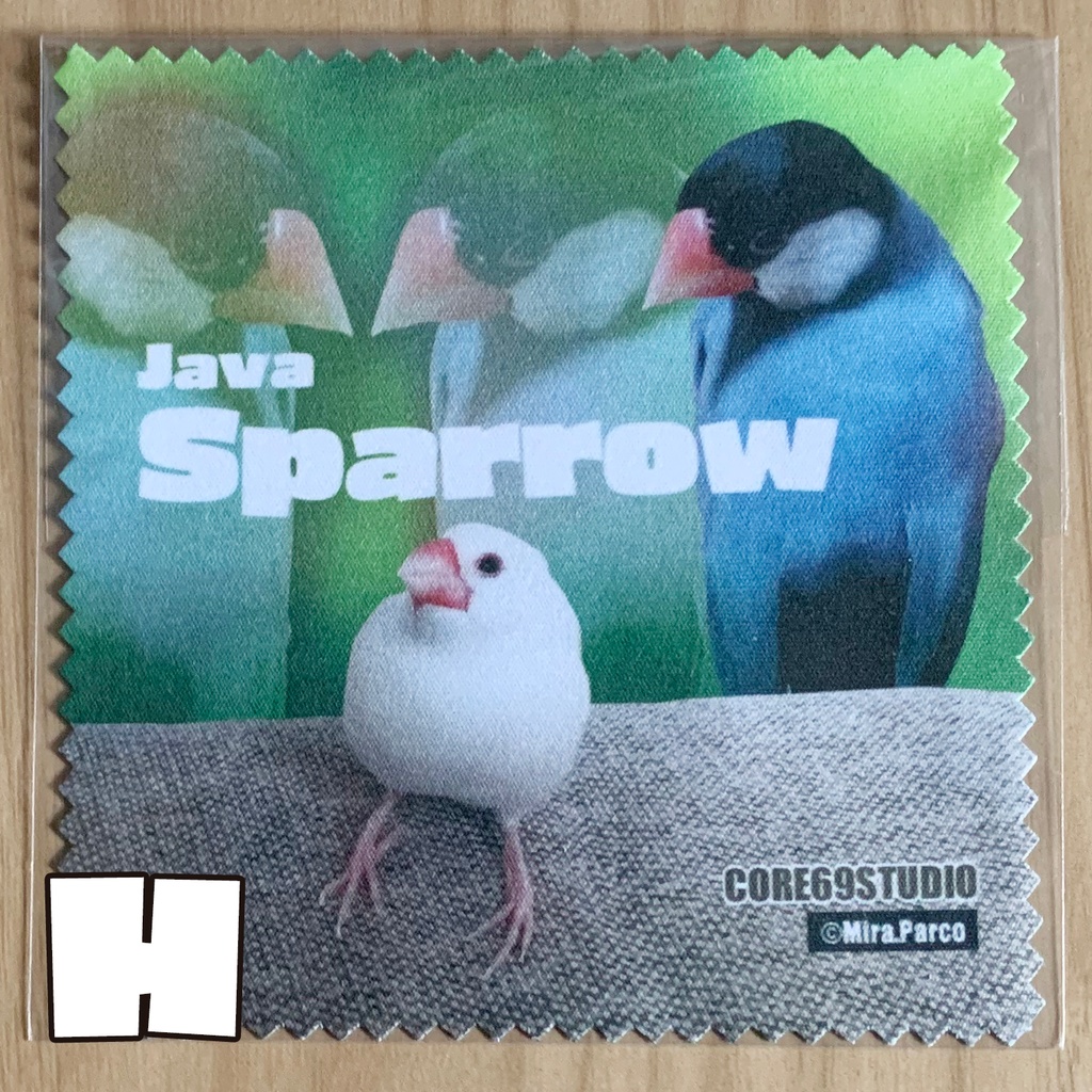 コンパニオンバードメガネ拭き8種