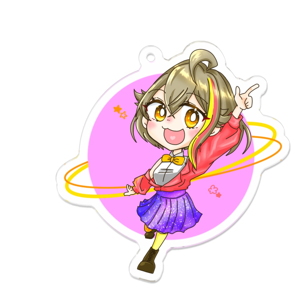 華和すも(女子)アクキー【個人Vtuber】