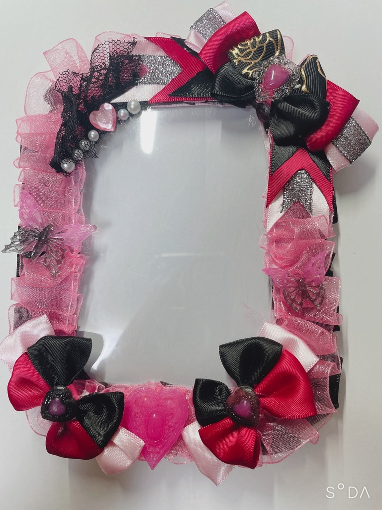 トレカケース リボンデコ