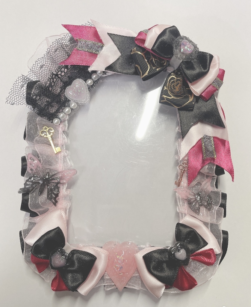 トレカケース リボンデコ