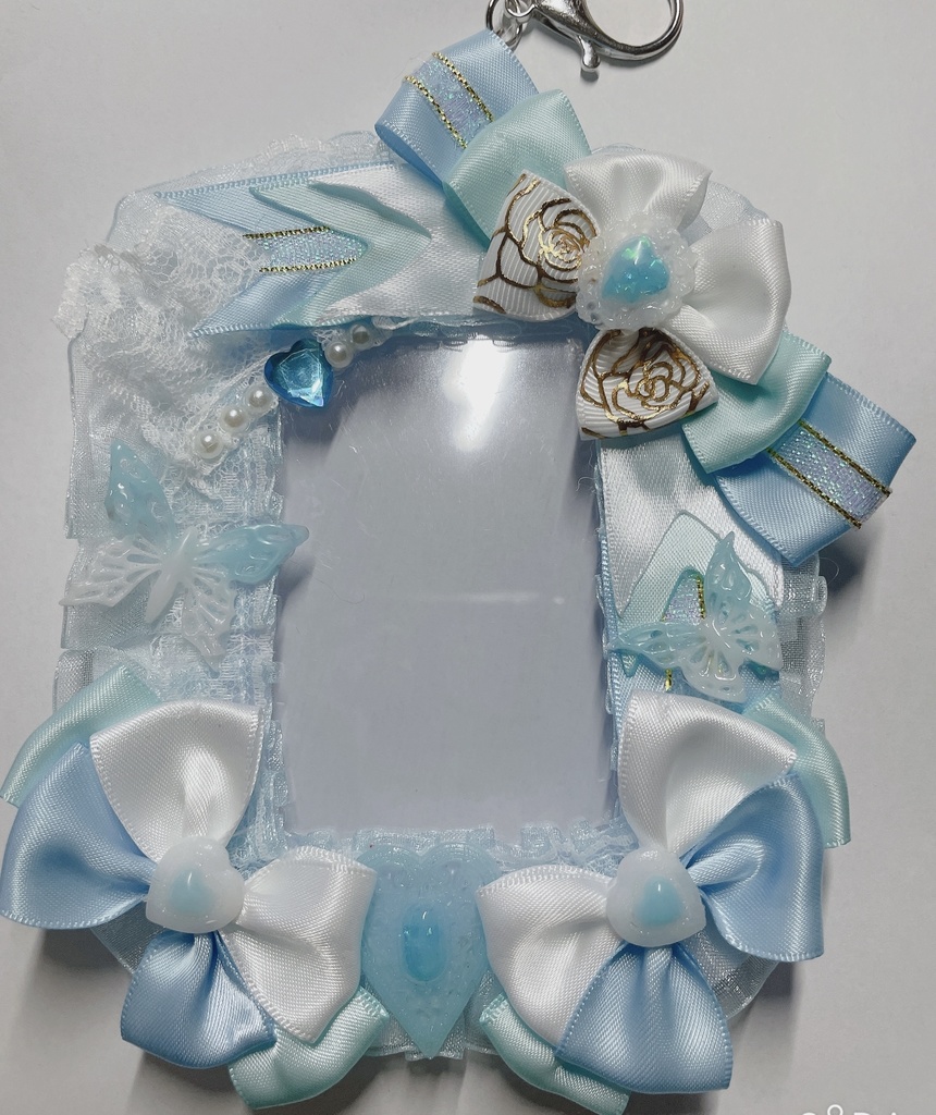 トレカケース リボンデコ