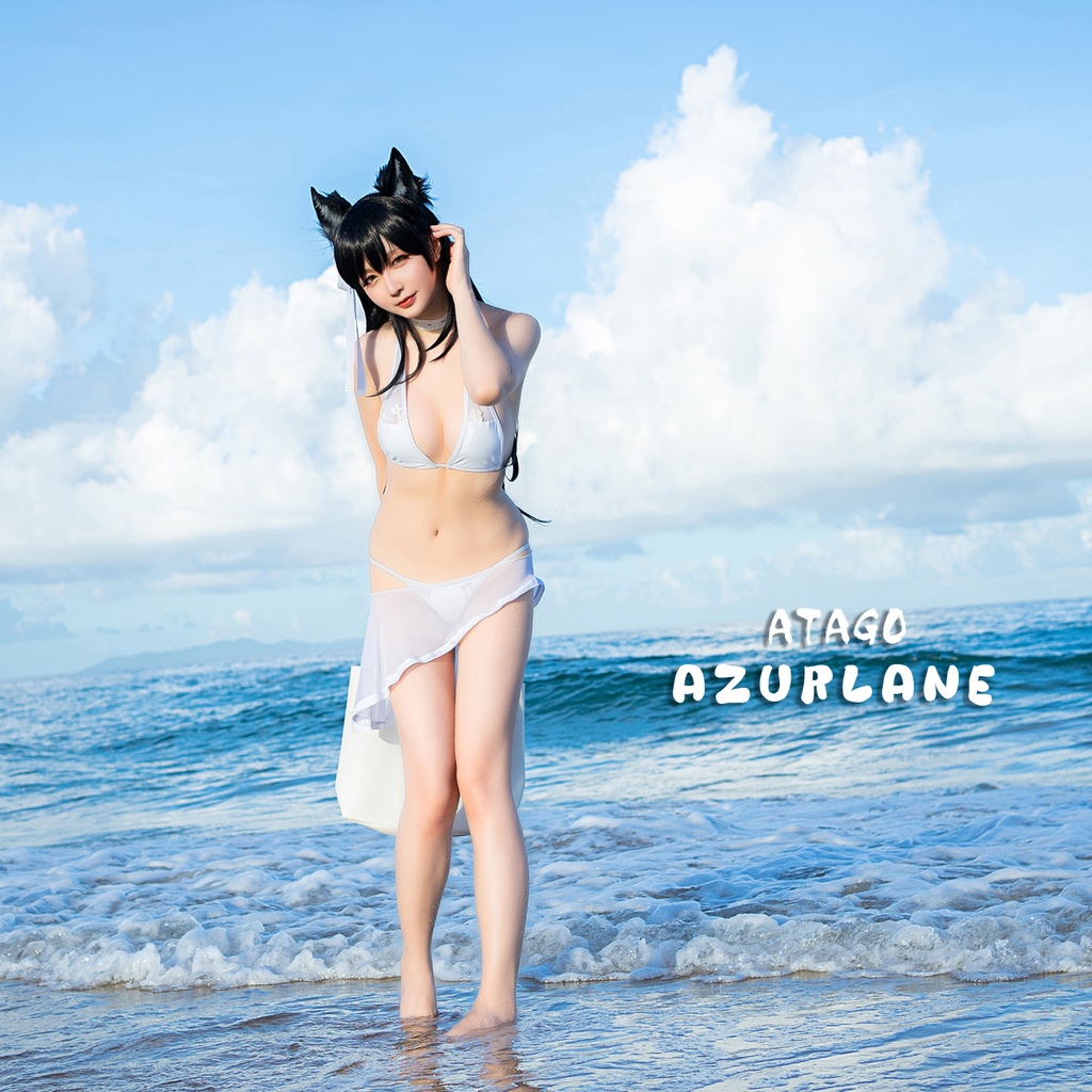 Azurlane-Atago 愛宕-真夏の行進曲 コスプレ