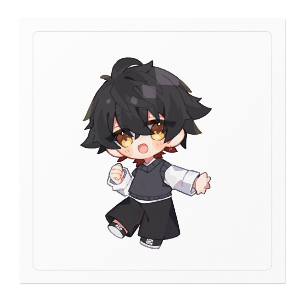 【ステッカー】新衣装-珈豆犬でぃお