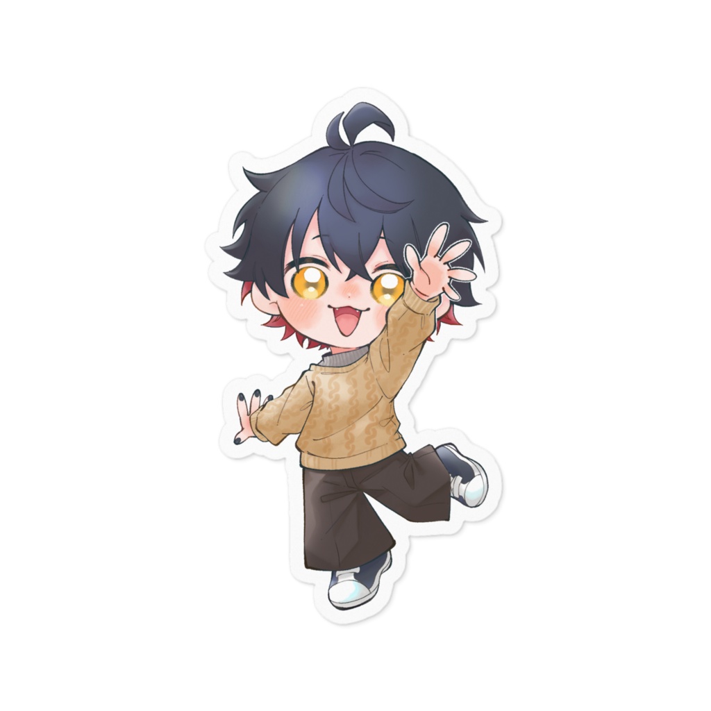 こまぬステッカー