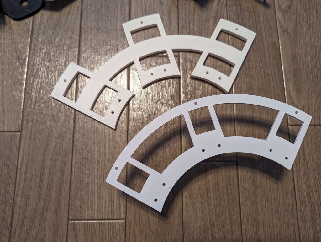 3Dプリンタを用いたロボット(ハルモニア)のパーツ(ジャンク)