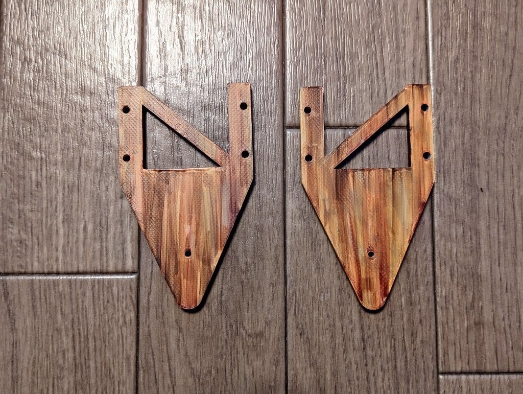 3Dプリンタを用いたロボット(ハルモニア)のパーツ(ジャンク)