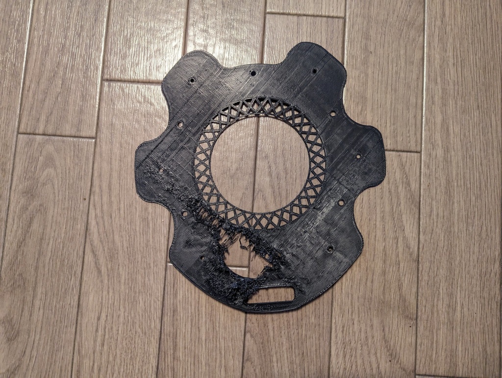 3Dプリンタを用いたロボット(ハルモニア)のパーツ(ジャンク)