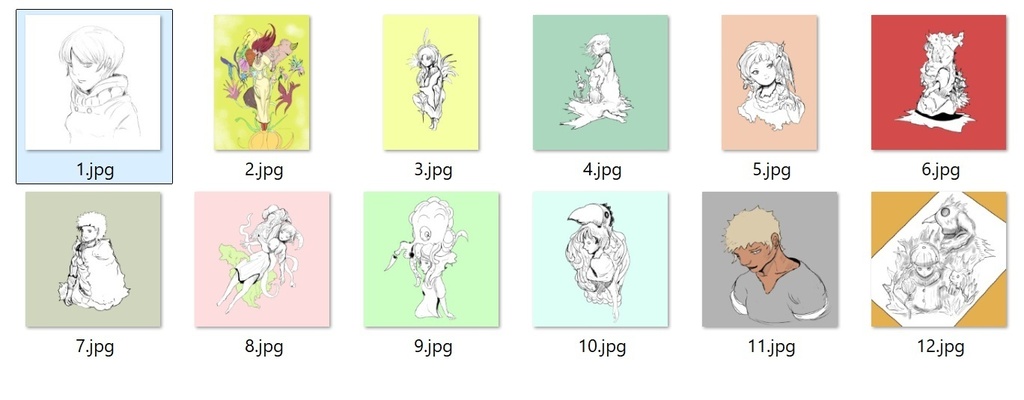 Fantasy Sketch 2026-7 Vol.1