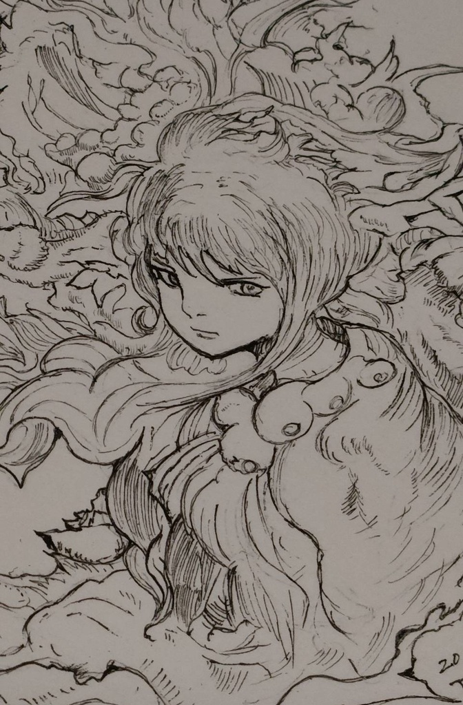 【原画】PEN Illustration【237×169mm】