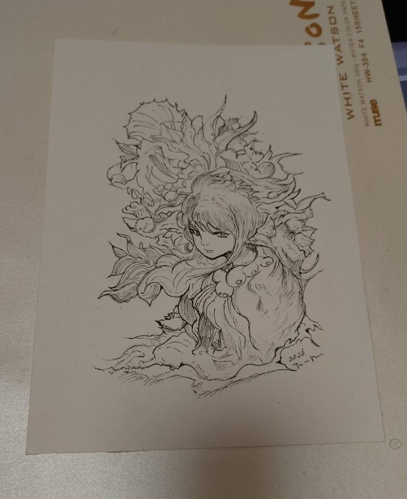 【原画】PEN Illustration【237×169mm】
