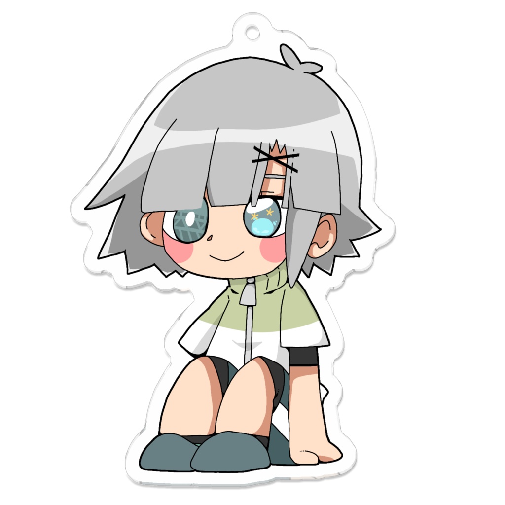 九条紫月のアクリルキーホルダー2