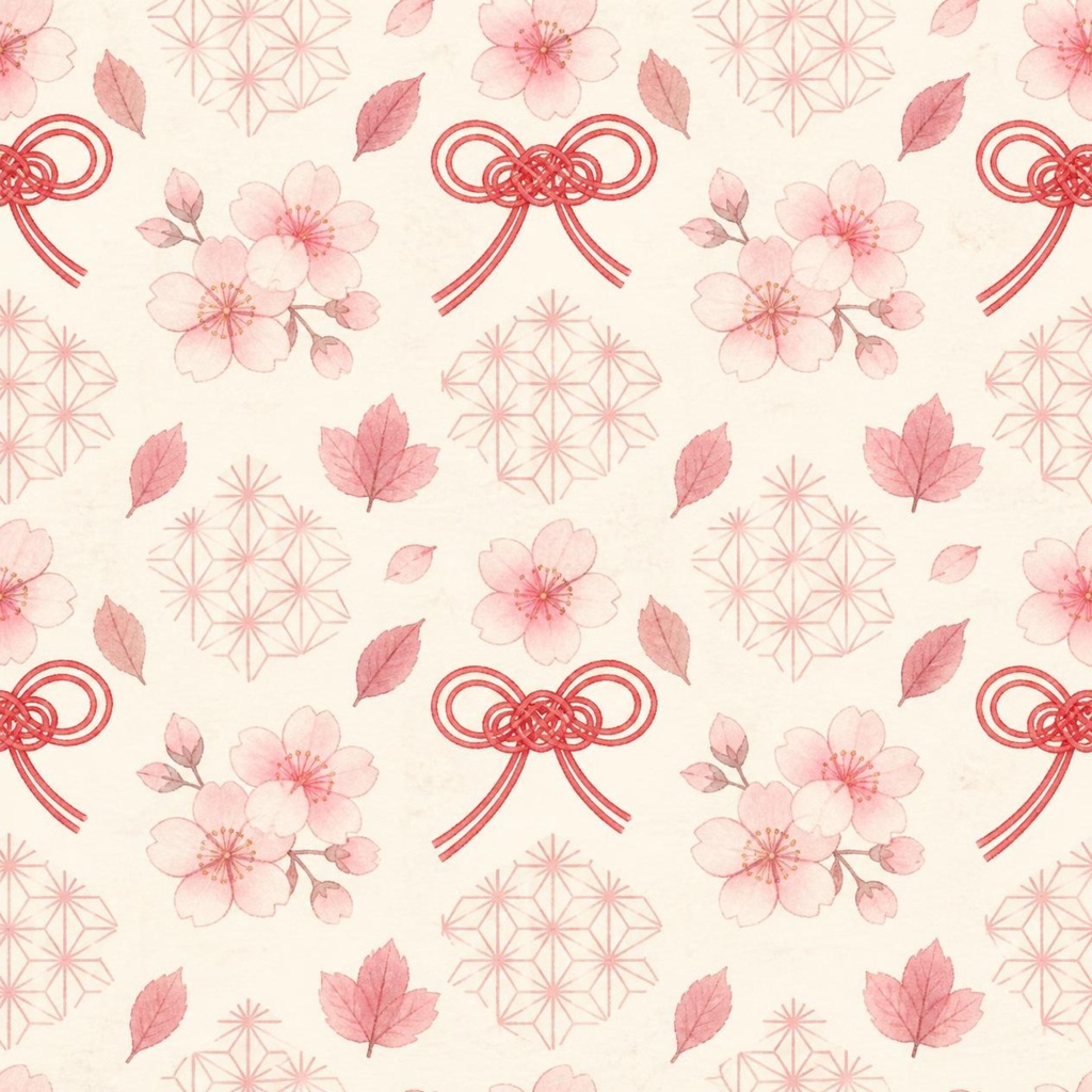 桜とリボン🎀