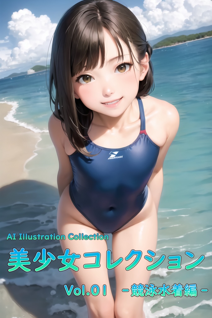 【全年齢】美少女コレクション Vol01 競泳水着編（30枚）