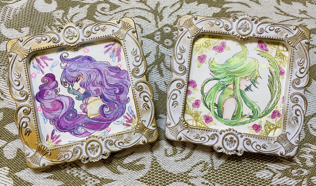光るミニ原画【AZ】
