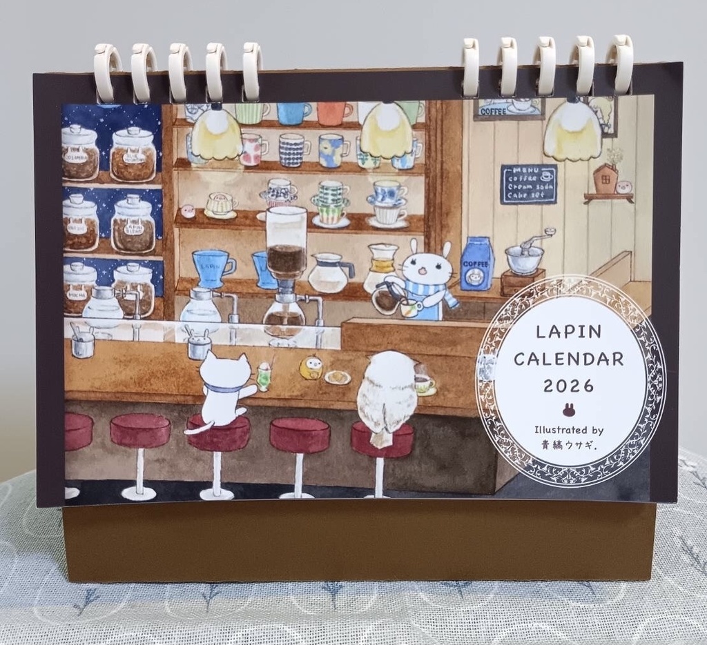 ラパンカレンダー2026(缶バッジ付)