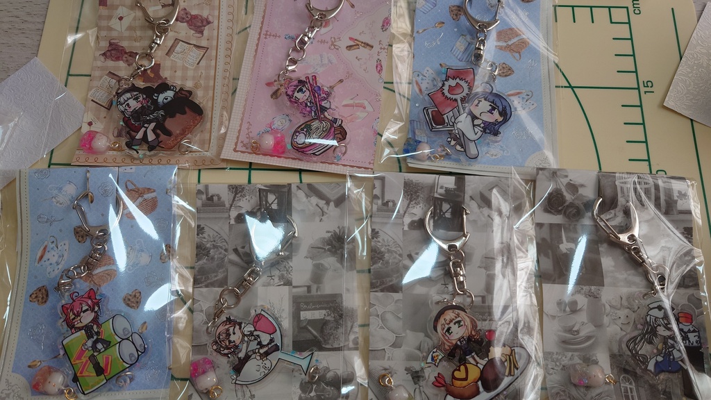 【非公式】Idios 連結アクリルキーホルダー