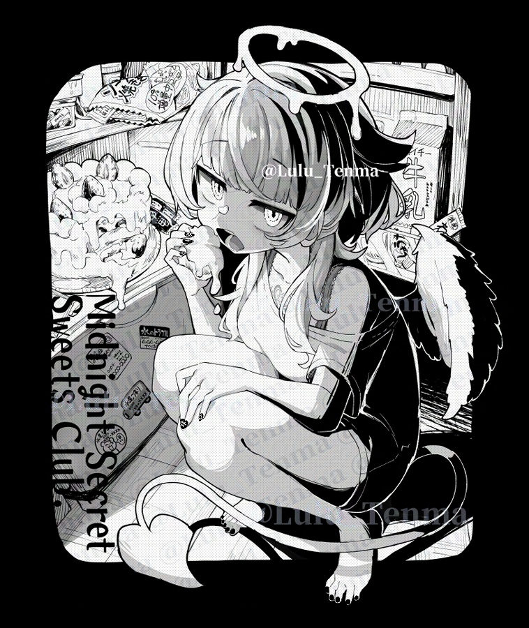 【常設】天魔るるビッグシルエットTシャツ