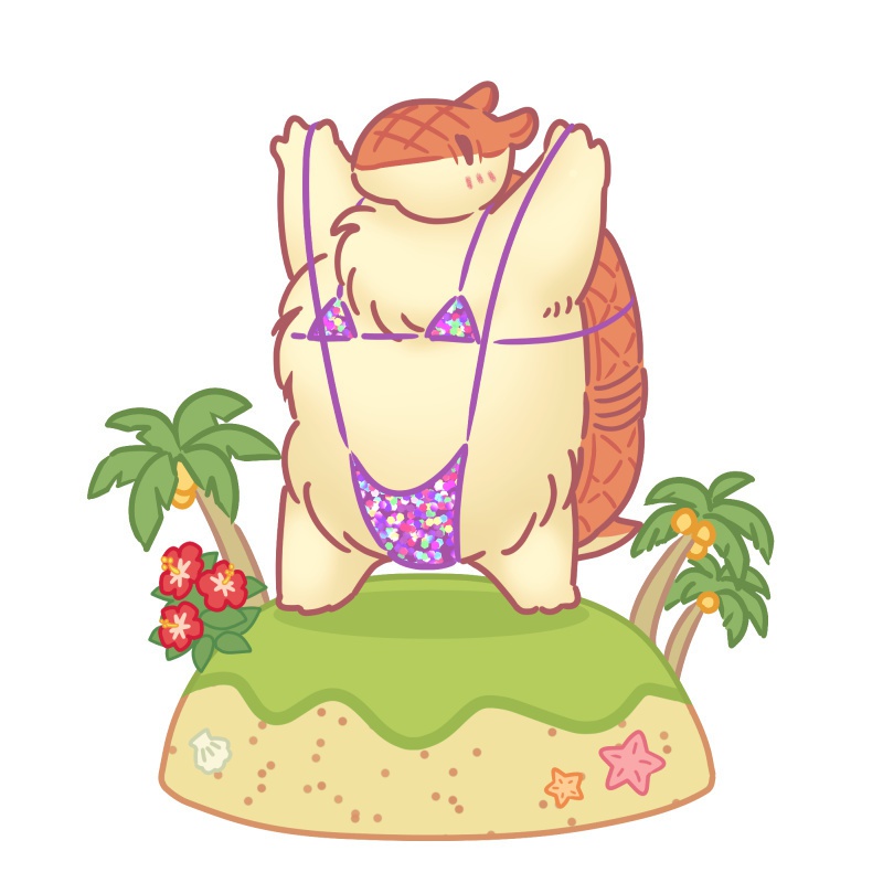 ビキニマジロアクリルスタンド