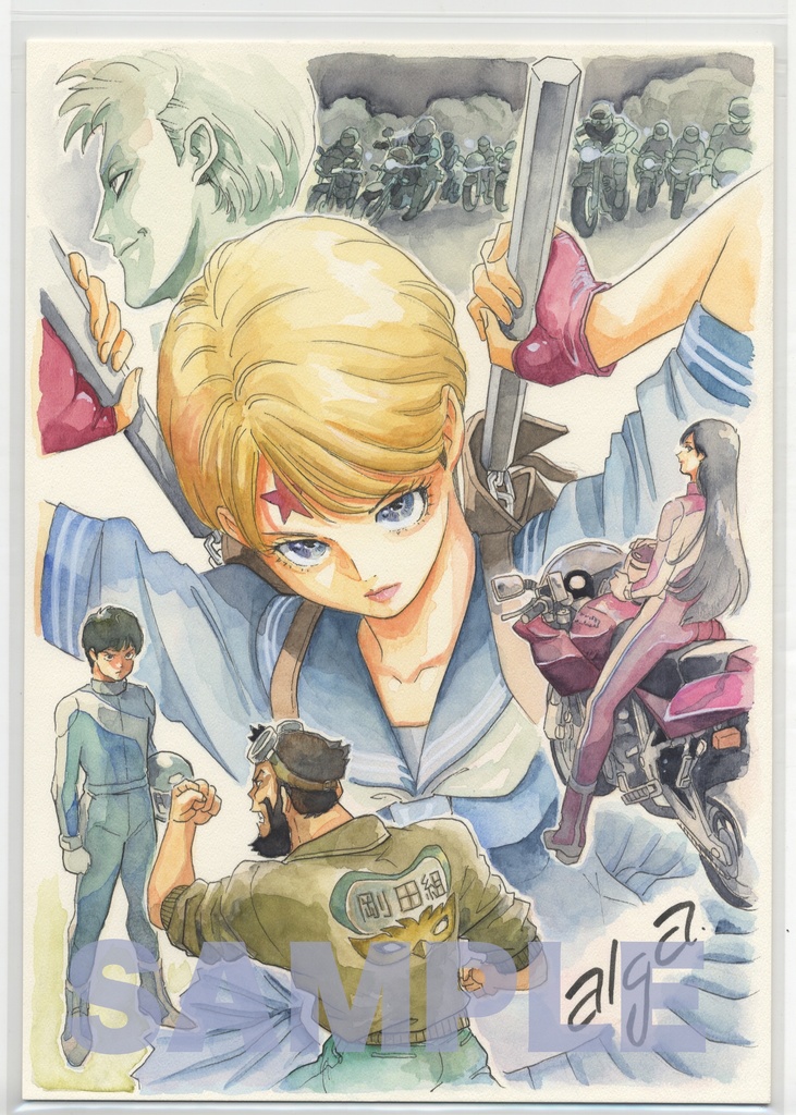 【直筆イラストサイン入り・イラストボード】「恋姫」  キービジュアル