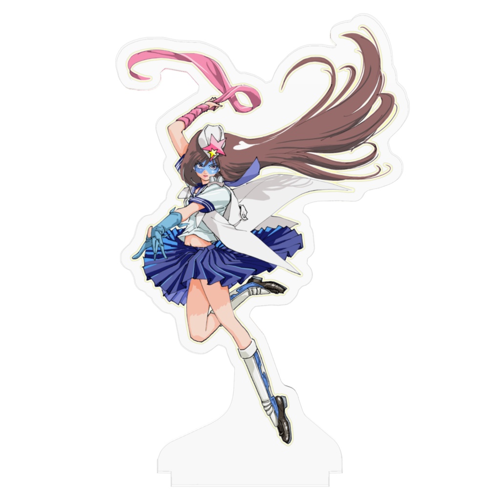 【 舞って! セーラー服騎士 桜舞う学園 】 スペシャル アクリルフィギュア (セーラー服騎士Ver.)