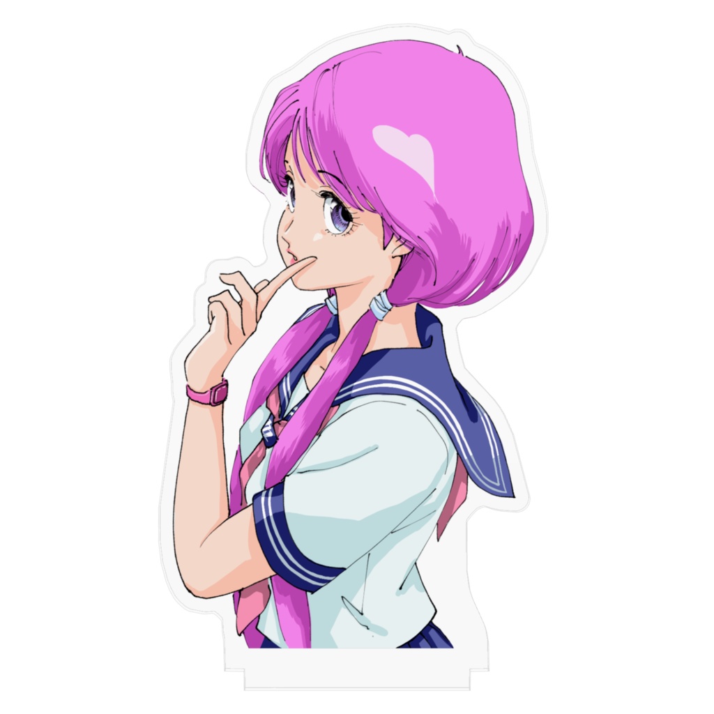 【 舞って! セーラー服騎士 桜舞う学園 】 スペシャル アクリルフィギュア ( 星野舞子Ver.)