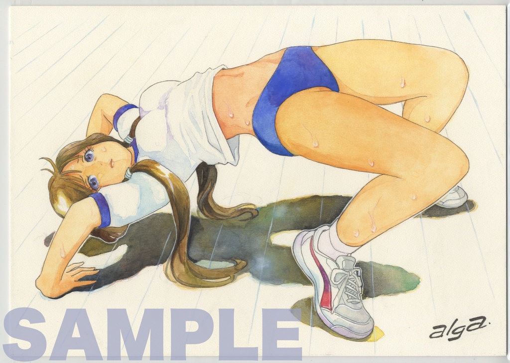 【直筆イラストサイン入り・イラストボード】「舞って! セーラー服騎士（ナイト）星舞う学園」 ブリッジに奮闘